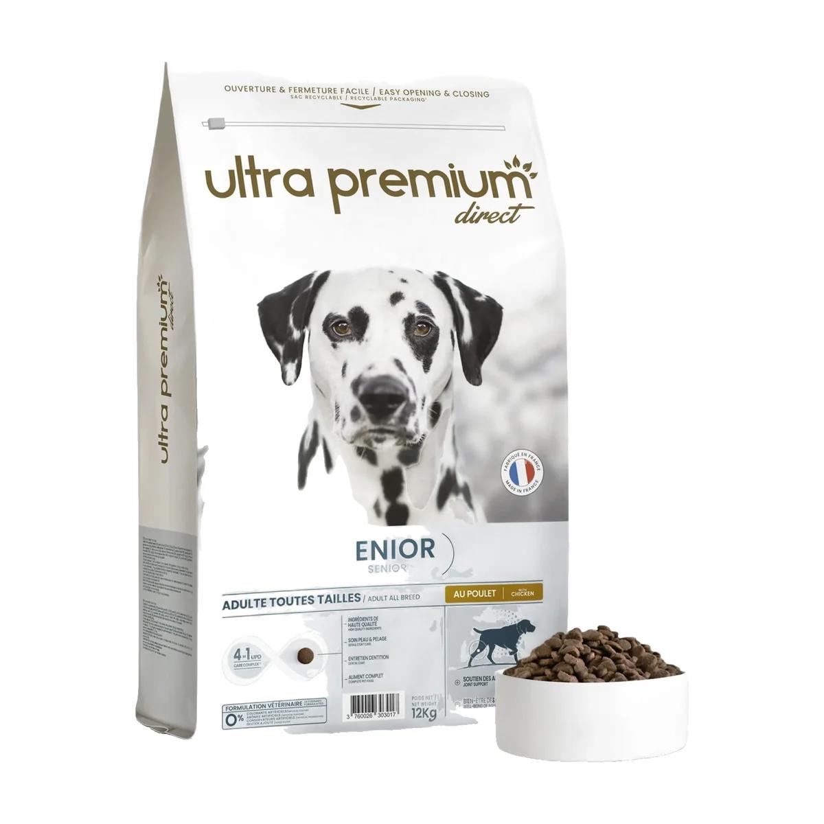 Ultra Premium Direct Croquettes pour chien senior 7+ Mobility toutes tailles Care 12 kg