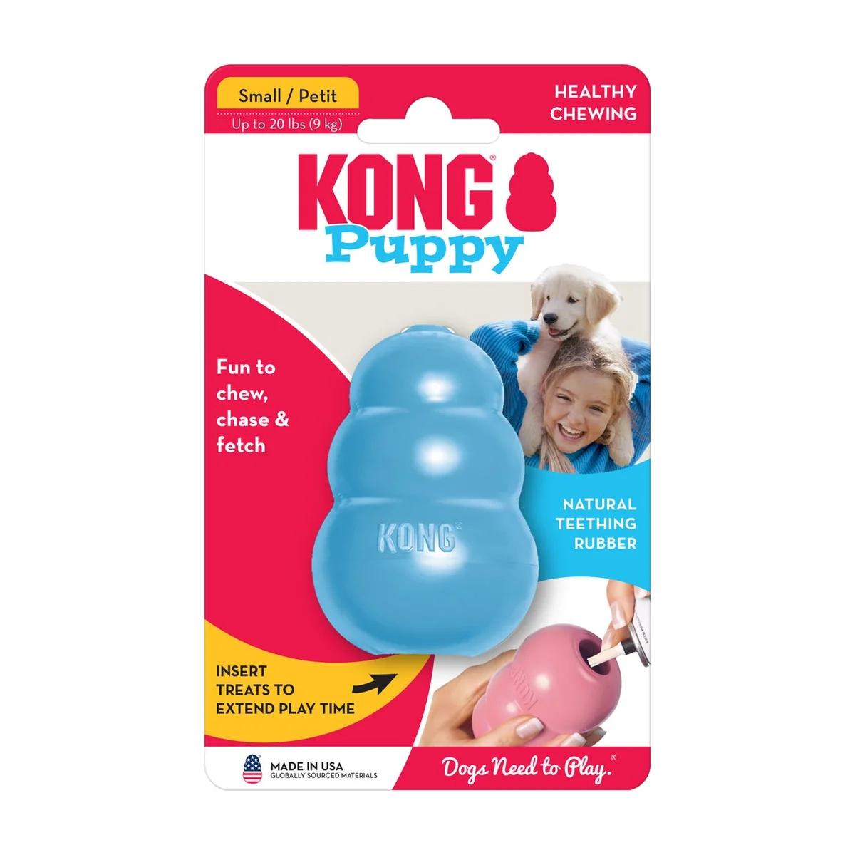 Kong Puppy Jouet pour chiot, taille S bleu, Kong à Casablanca
