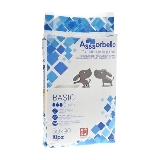 Ferribiella Tapis absorbant Basic pour chien 60 x 90 cm, 10 pièces, Ferribiella à Casablanca