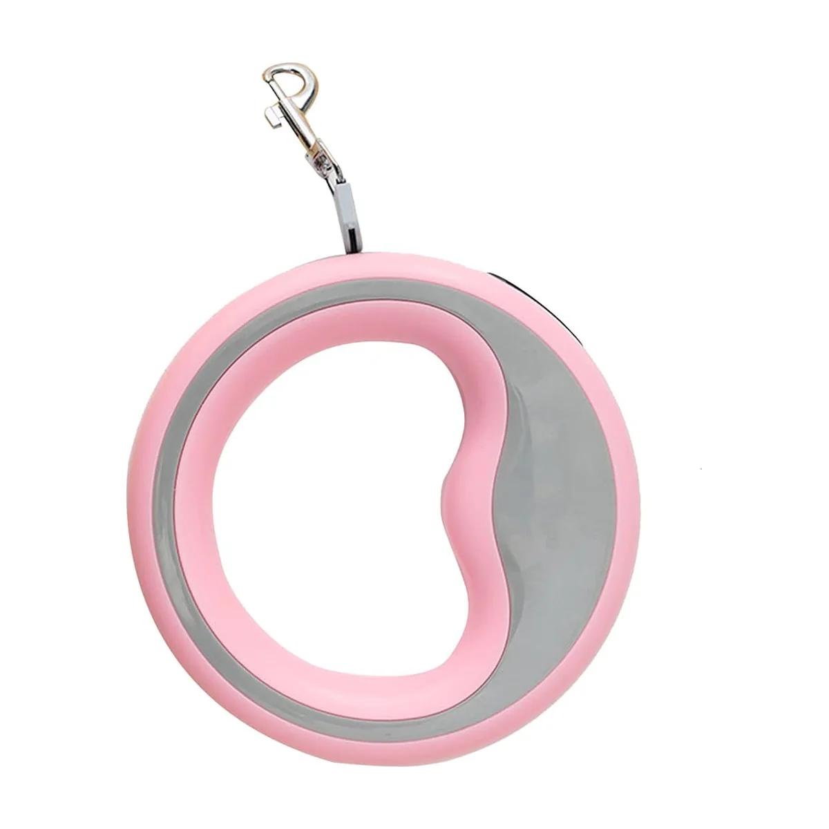 Laisse Rétractable pour Chien Rose 2.5M