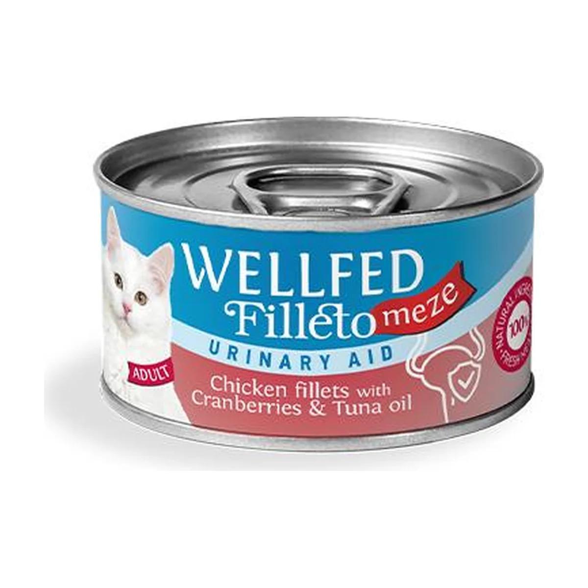 Wellfed Urinary Aid pâtée pour chat adulte au poulet et aux canneberges 70 g, Wellfed à Casablanca