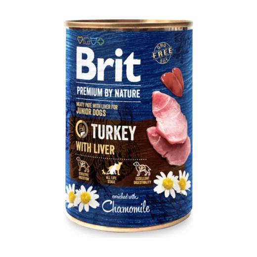 Brit Premium by Nature pâtée au foie de dinde pour chiot 400 g, Brit à Casablanca