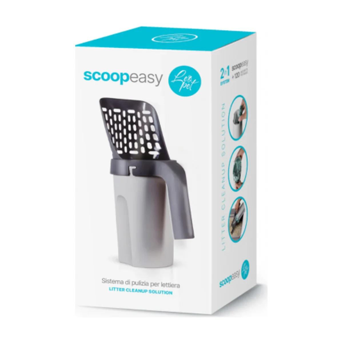 Leopet Système de nettoyage de litière ScoopEasy 2 en 1, Leo à Casablanca