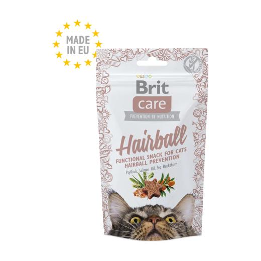 Brit Care Snack Hairball au canard pour chat 50 g