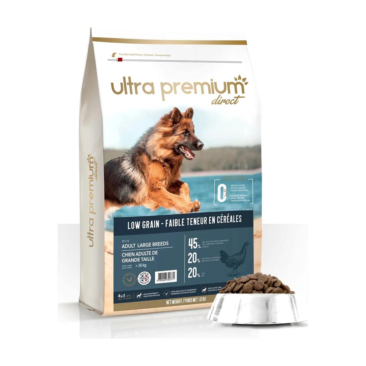 Ultra Premium Direct Croquettes Super Premium pour chien de grande taille (plus de 30 kg) 12 kg