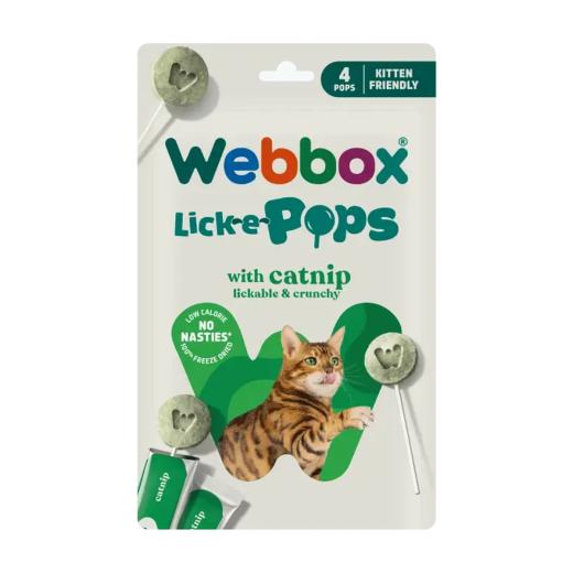 Webbox Lick-e-Pops Friandises au catnip pour chat 4 pièces, Webbox à Casablanca