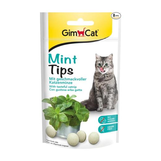 GimCat Mint Tips friandises à l’herbe à chat 40 g, Gimcat à Casablanca