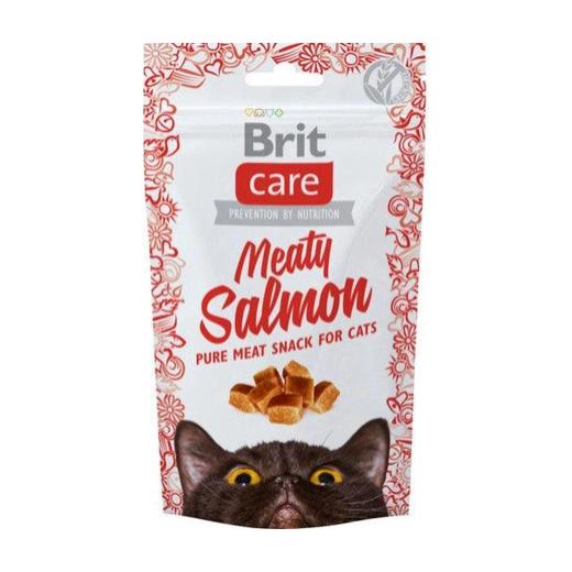Brit Care Snack viande pour chat au saumon 50 g