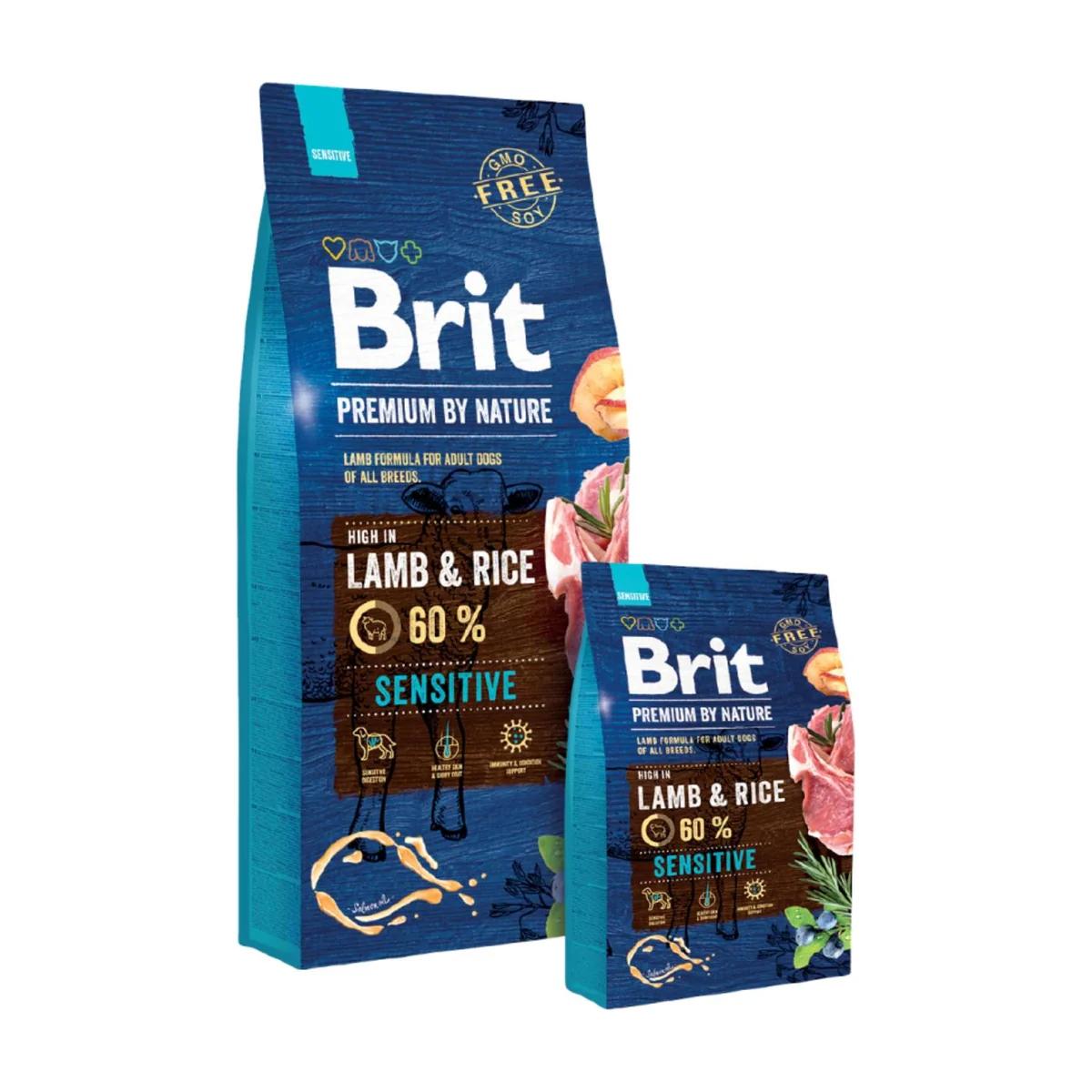 Brit Premium by Nature Sensitive agneau 15 kg