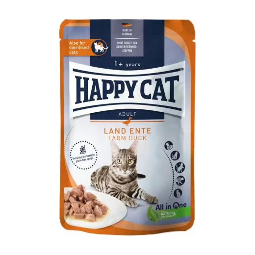 Happy Cat Viande en sauce pâtée pour chat au canard fermier 85 g, Happy Cat à Casablanca