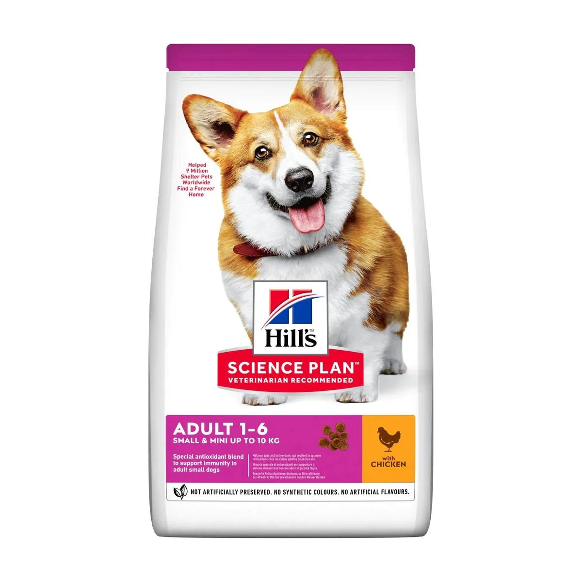 Hill's Science Plan croquettes pour chien adulte Small & Mini au poulet 10 kg