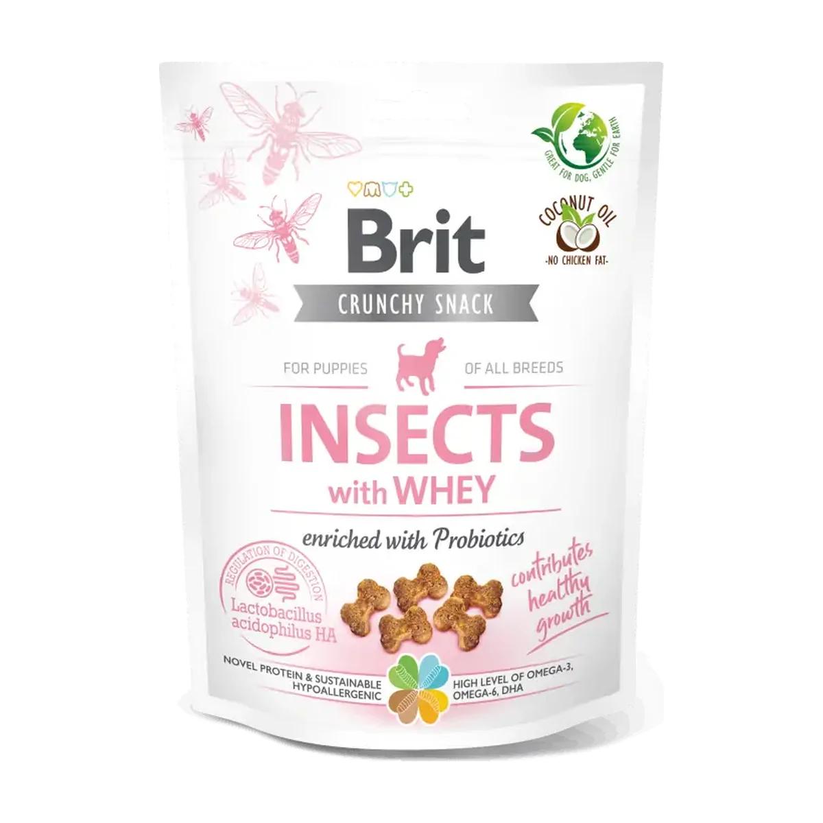 Brit Care Snack pour Chiot aux Insectes et Lactosérum 200 g