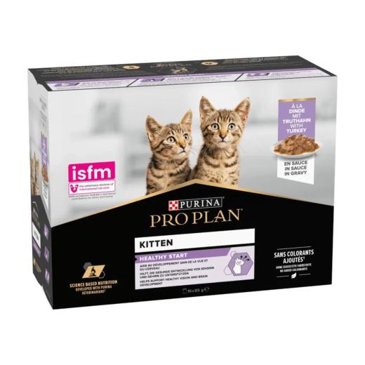 Pro Plan Kitten Healthy Start dinde en sauce (85Gx10), Pro Plan à Casablanca