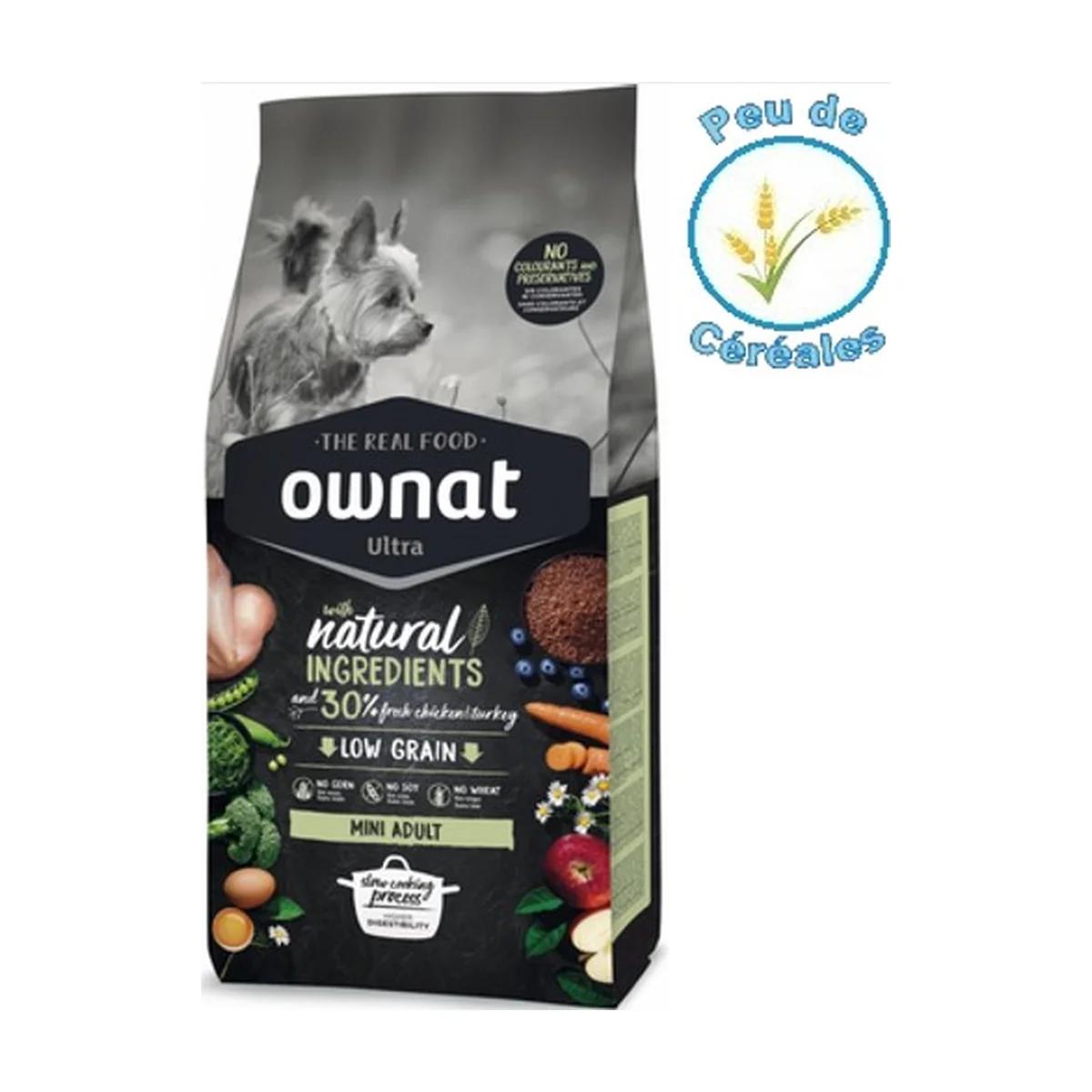 Ownat Ultra Low Grain Mini Adult 3 kg