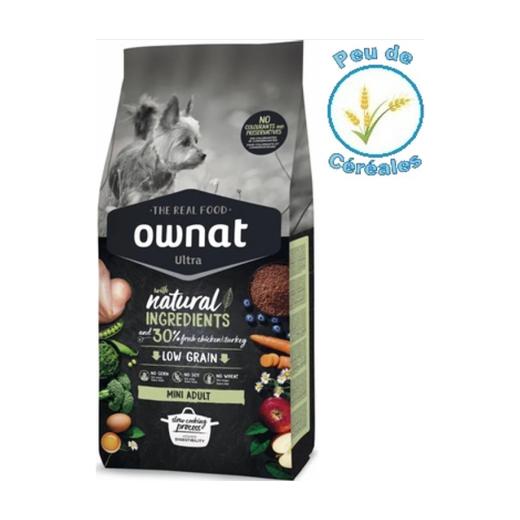 Ownat Ultra Low Grain Mini Adult 3 kg, Ownat à Casablanca