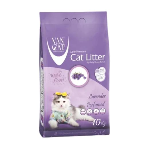 Van Cat Litière agglomérante parfum lavande pour chat 10 kg (11,8 L), Van Cat à Casablanca