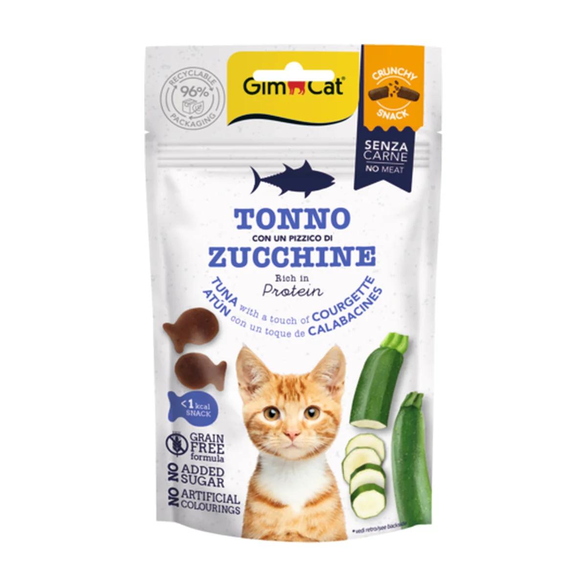 Gimcat Crunchy Snacks friandise pour chat au thon et à la courgette 50 g, Gimcat à Casablanca