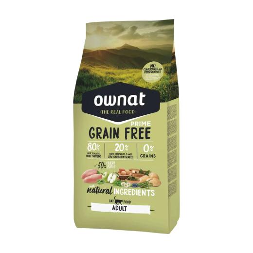 Ownat Grain Free Prime Adult pour chats 3 kg, Ownat à Casablanca