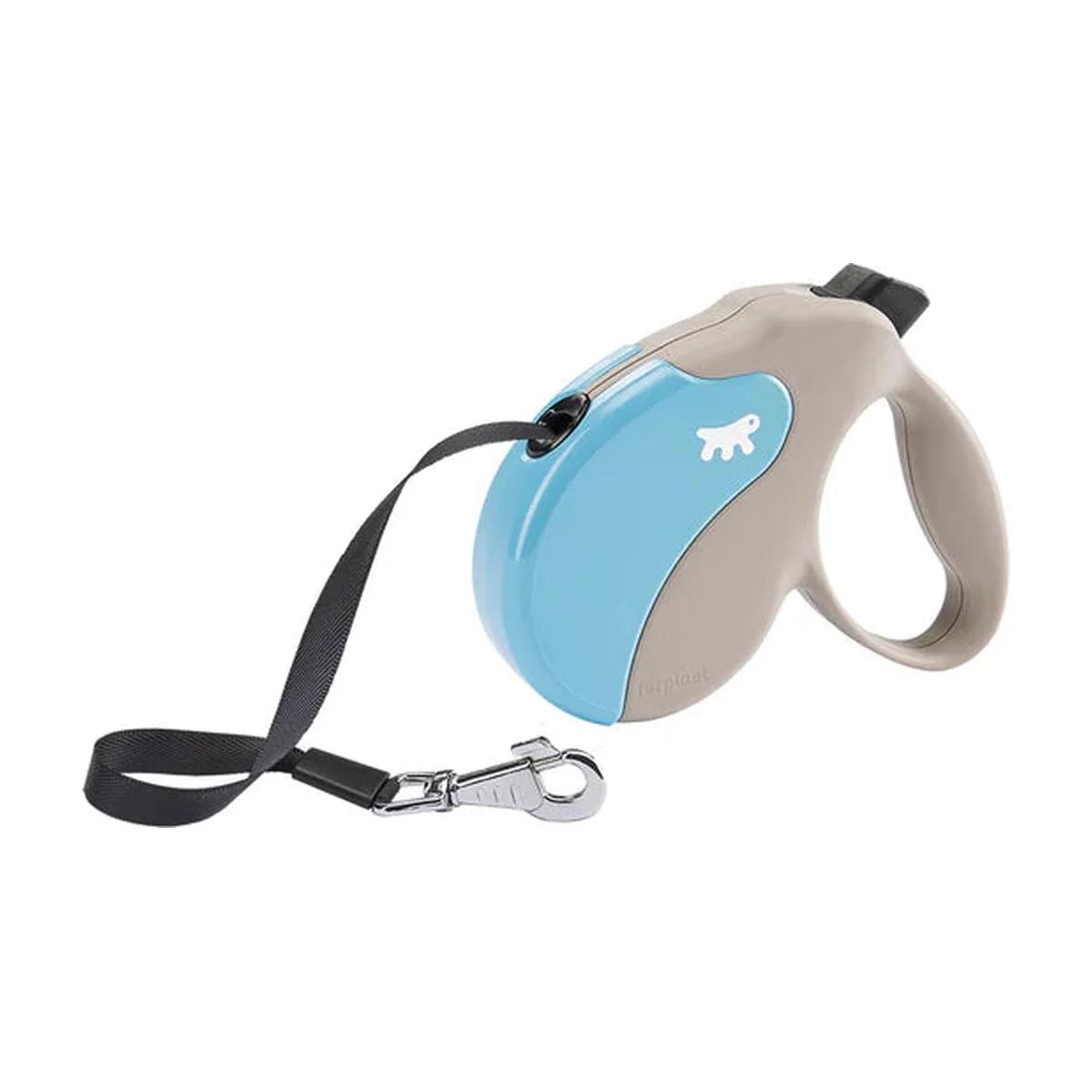 Ferplast Laisse rétractable Amigo Tape bleu taille M