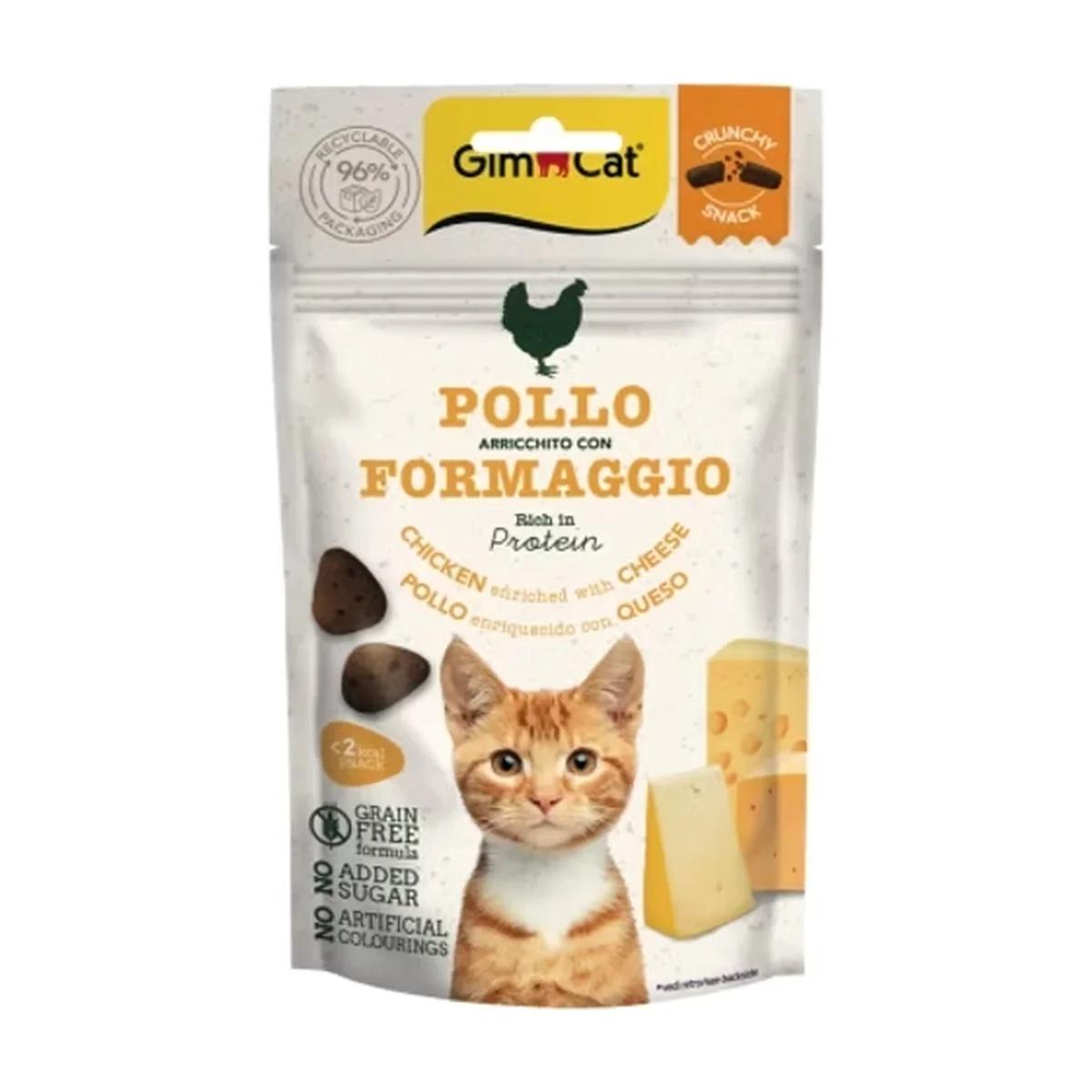Gimcat Crunchy Snack Poulet & Fromage 50 g, Gimcat à Casablanca