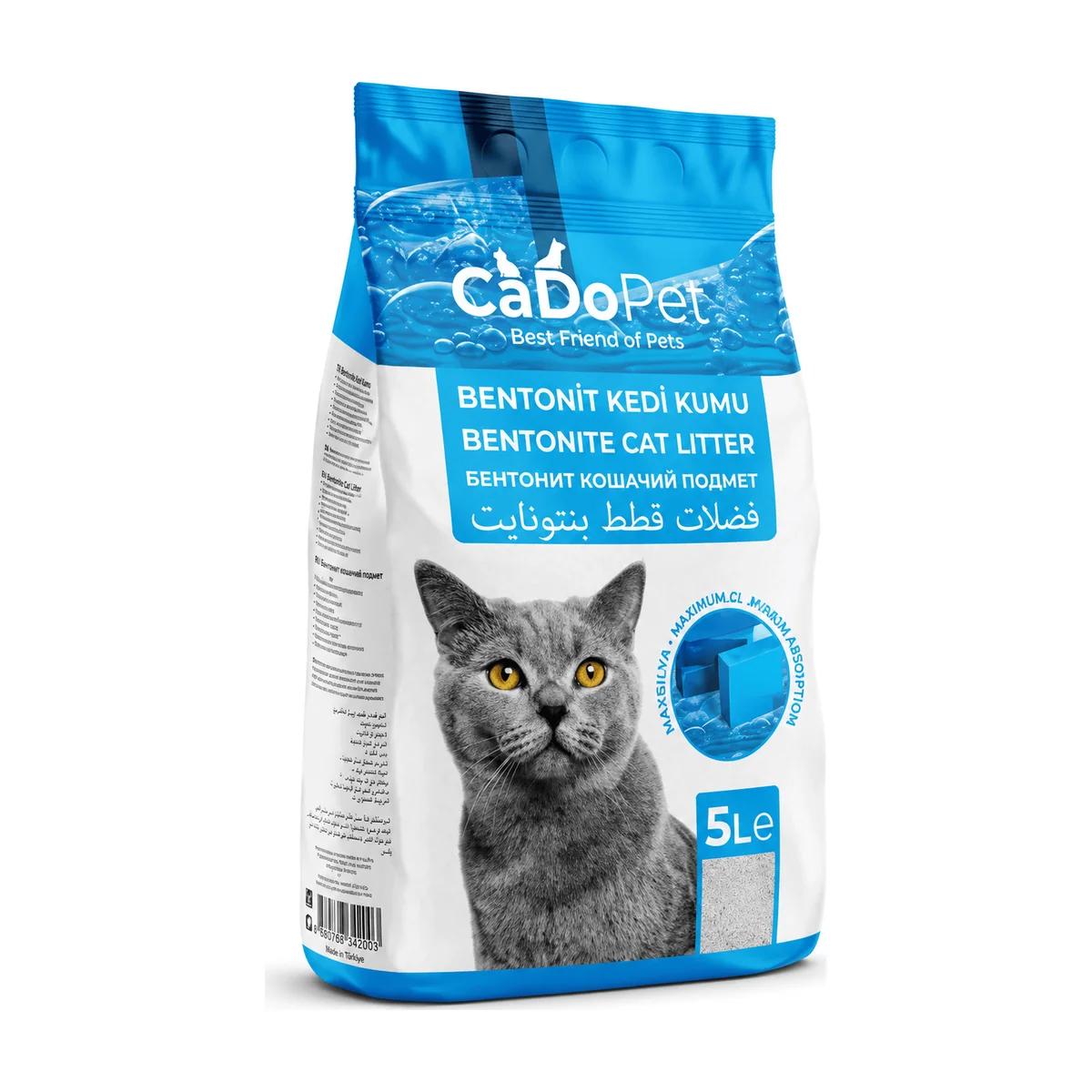 CadoPet Litière Agglomérante Bentonite pour Chat 5 L Marseille Soap