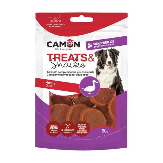 Camon Rondelles de canard pour chien 80 g, Camon à Casablanca