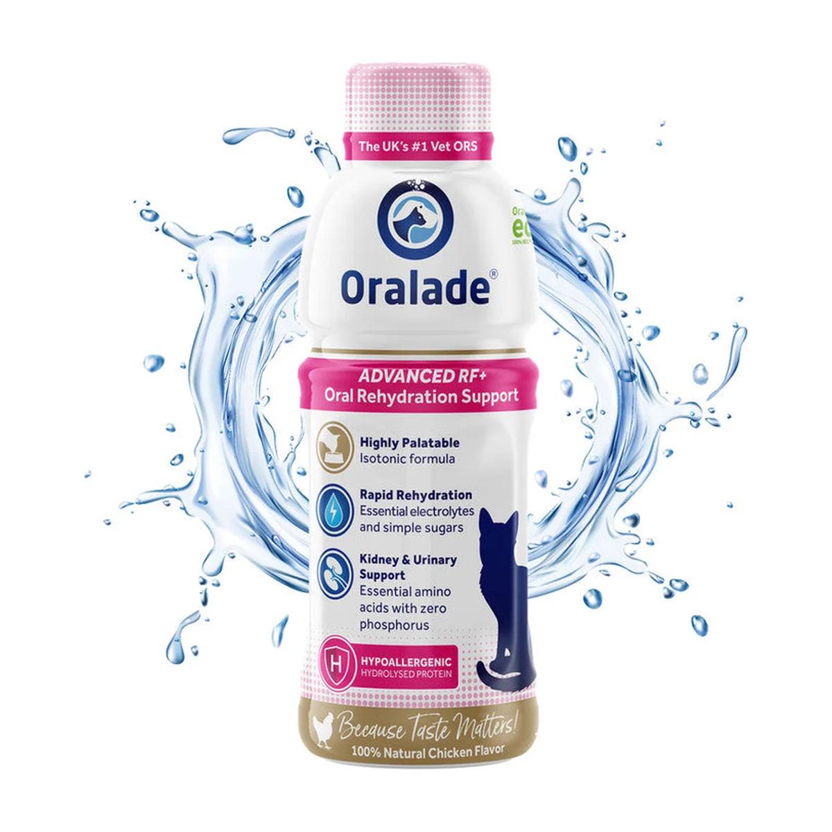 Oralade Advanced RF+ solution de réhydratation orale pour chat 330 ml