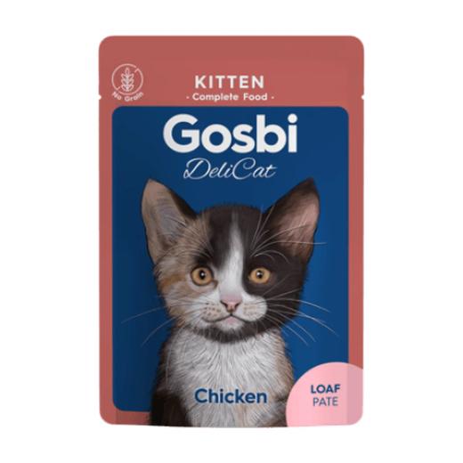 Gosbi Delicat Aliment Humide Chat Kitten Chicken Loaf 70 g, Gosbi à Casablanca