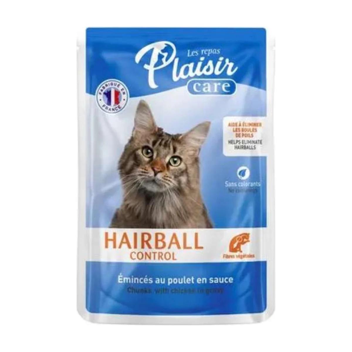 Plaisir Pochon Hairball Chat 85 g
