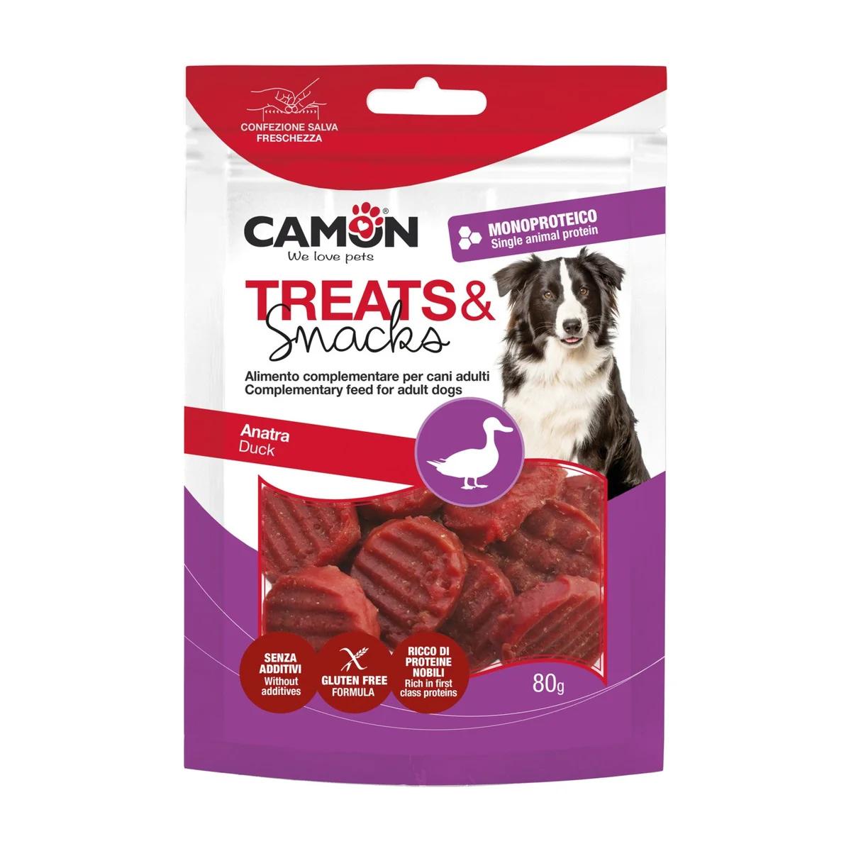 Camon Pièces de canard grillées, friandises pour chien 80 g, Camon à Casablanca