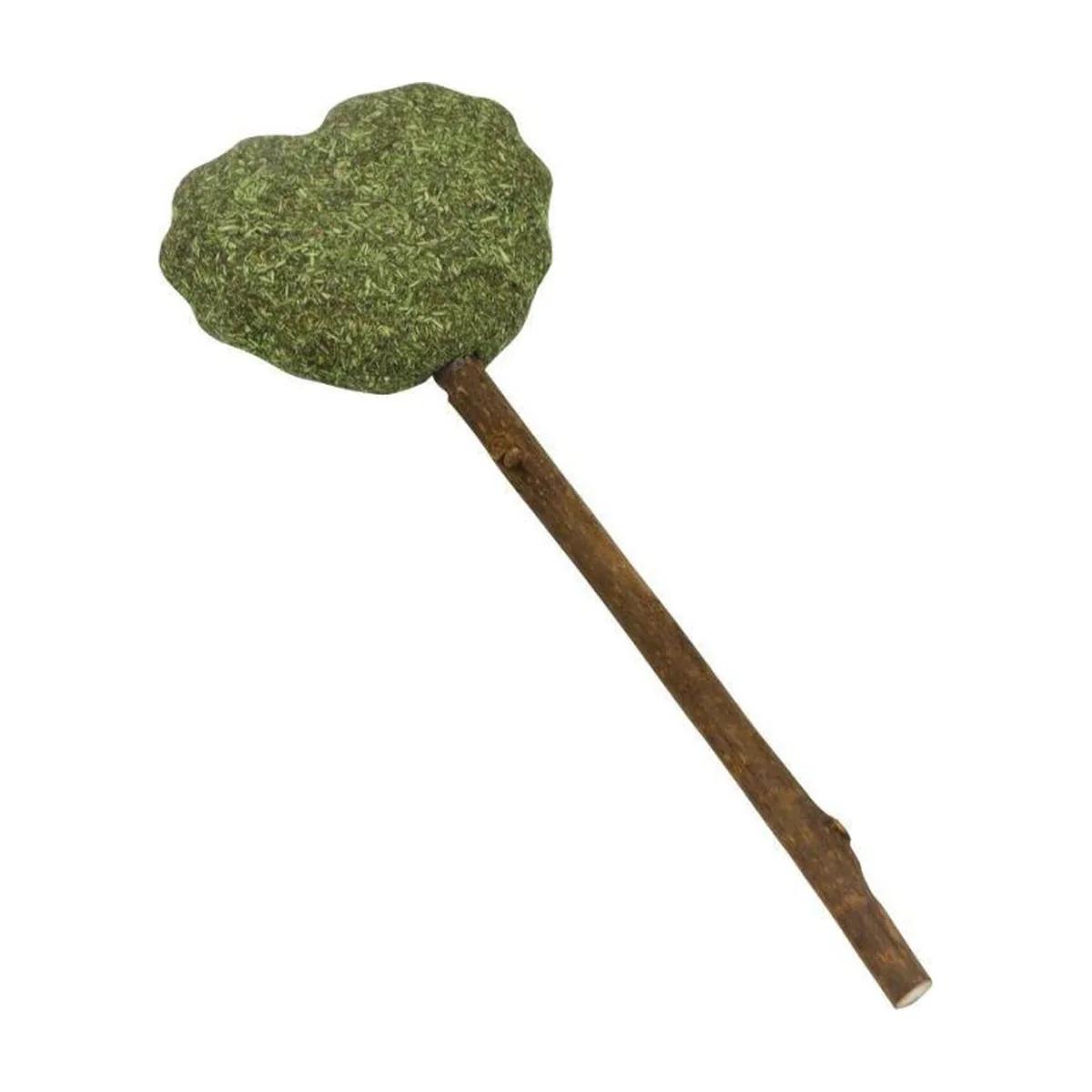Jouet Pour Chat Catnip Cour Sur Bois 14 cm