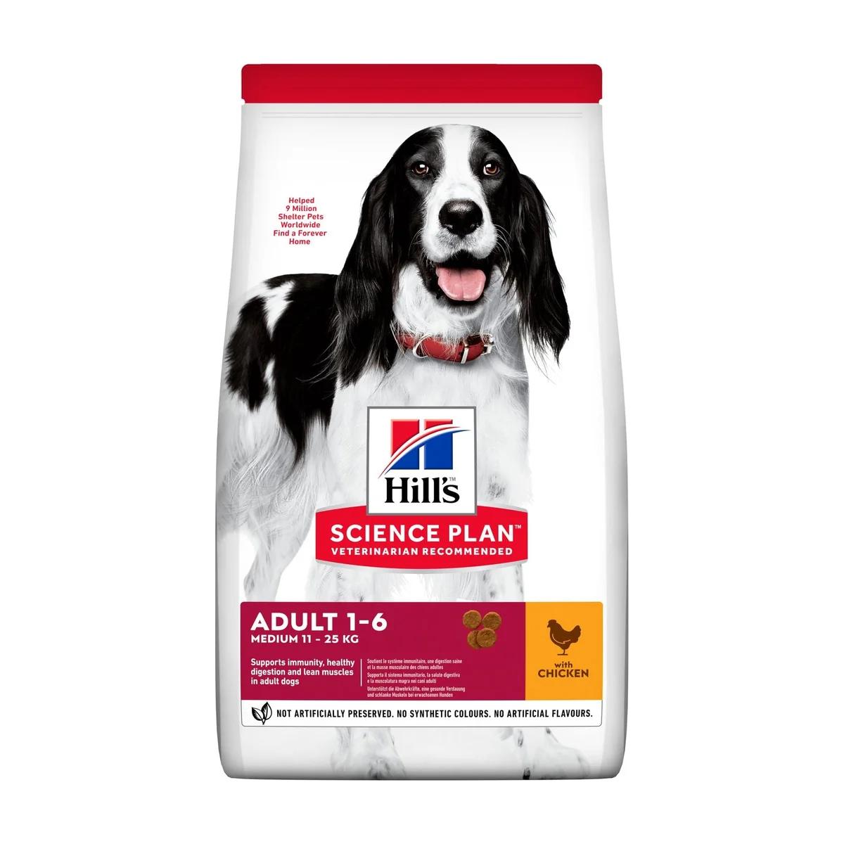 Hill's Science Plan croquettes pour chien adulte Medium au poulet 2,5 kg