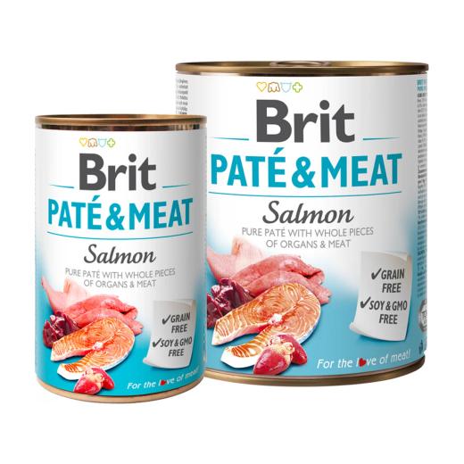 Brit Pâté & Meat Pâtée pour chien au saumon 400 g, Brit à Casablanca