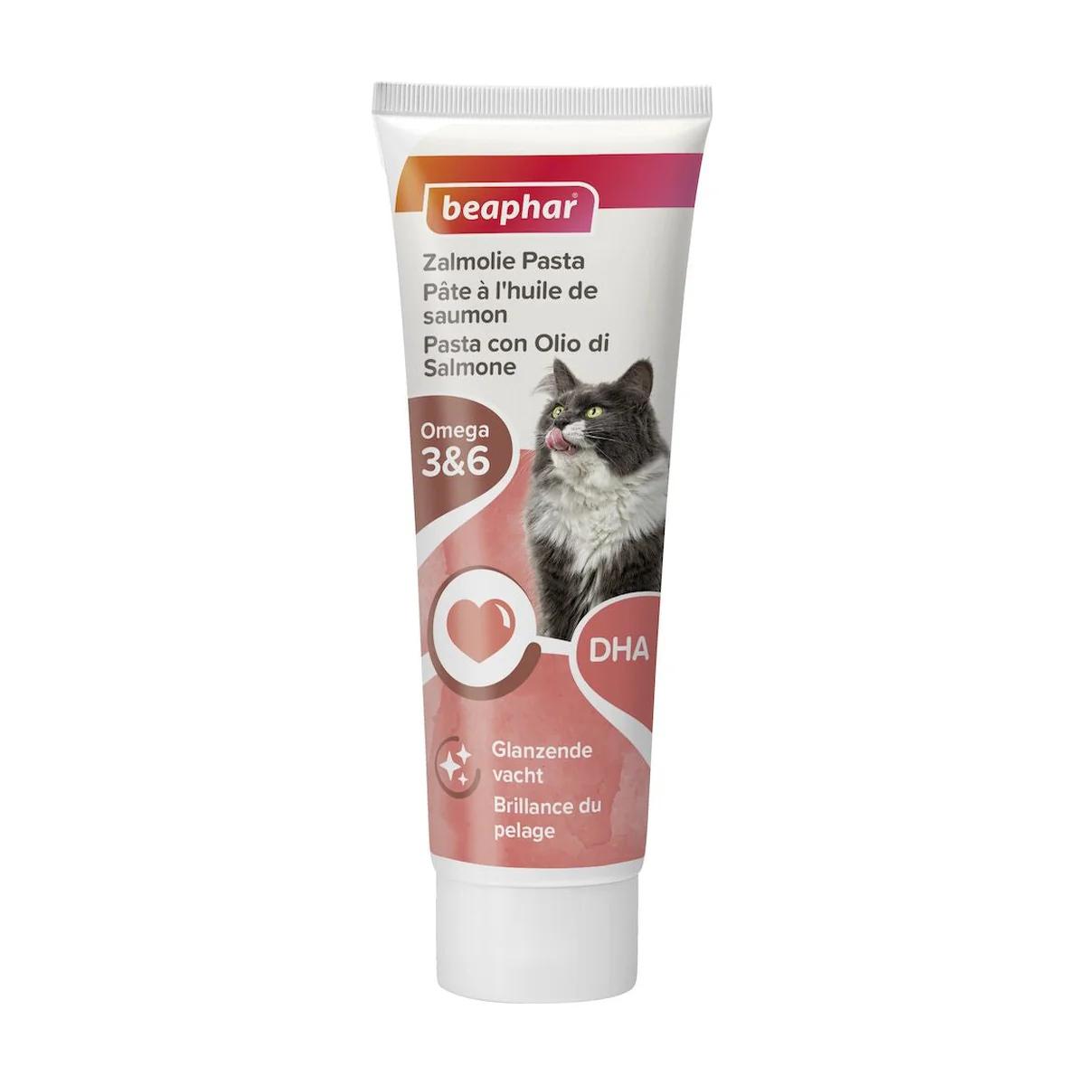 Beaphar Pâte au saumon beauté du pelage pour chat 100 g, Beaphar à Casablanca