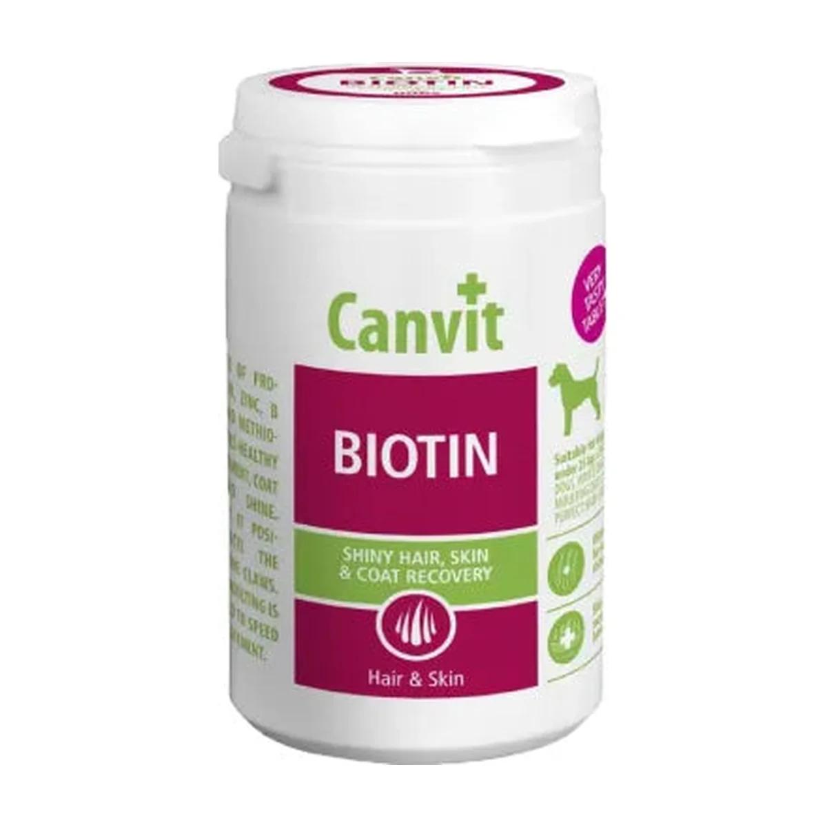 Brit Canvit Biotine complément peau et pelage pour chien jusqu’à 25 kg 230 g