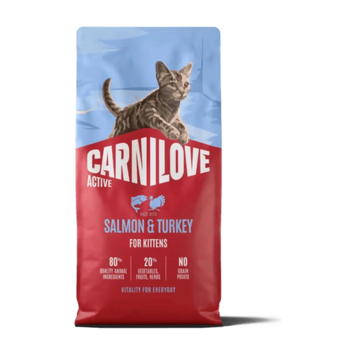 Carnilove Salmon & Turkey for kittens cats healthy growth 2 kg /grain free