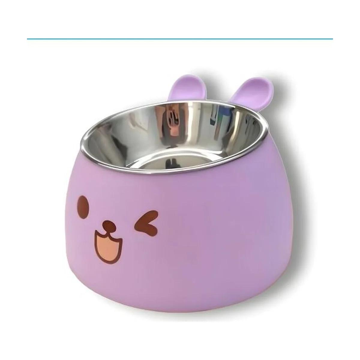Gamelle pour Chat en Inox – Bol Alimentaire et Eau