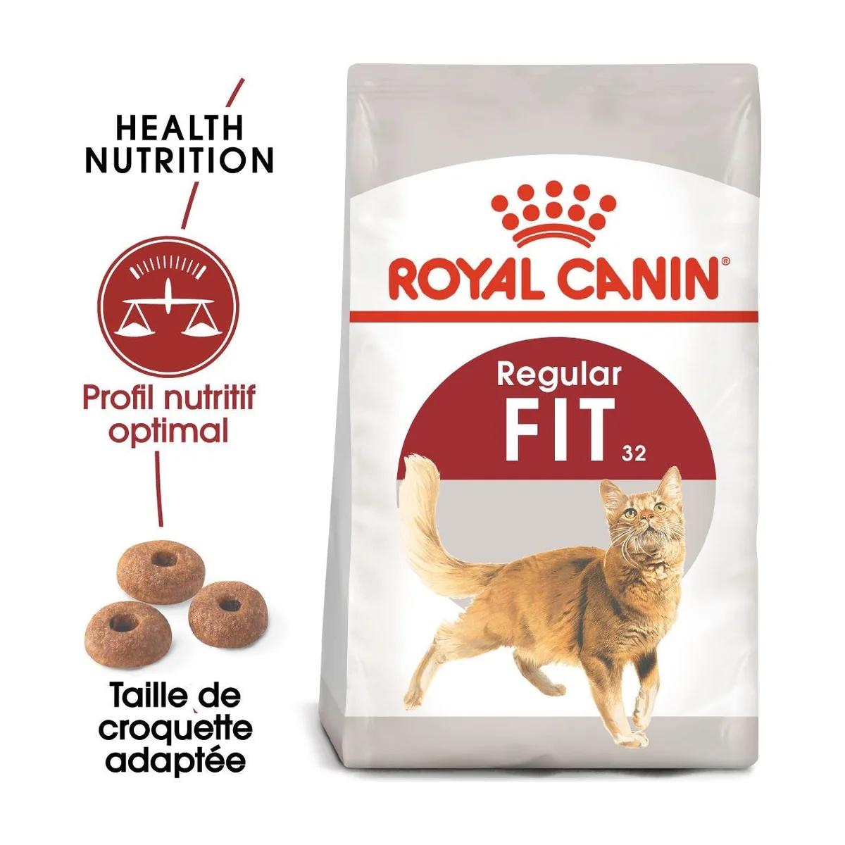 Royal Canin Fit 32 croquettes pour chat adulte 4 kg