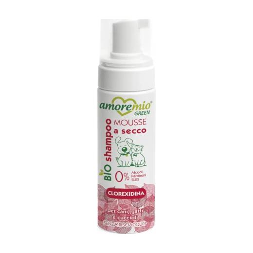 Amore Mio Shampoing sec à la chlorhexidine pour chien et chat 200 ml, Amore Mio à Casablanca