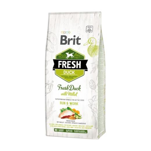 Brit Fresh croquettes pour chien adulte actif au canard et au millet 12 kg, Brit à Casablanca
