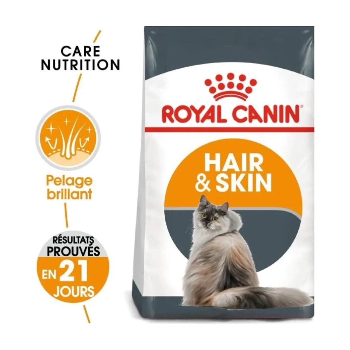 Royal Canin Hair & Skin 33 Croquettes Chat 2 kg