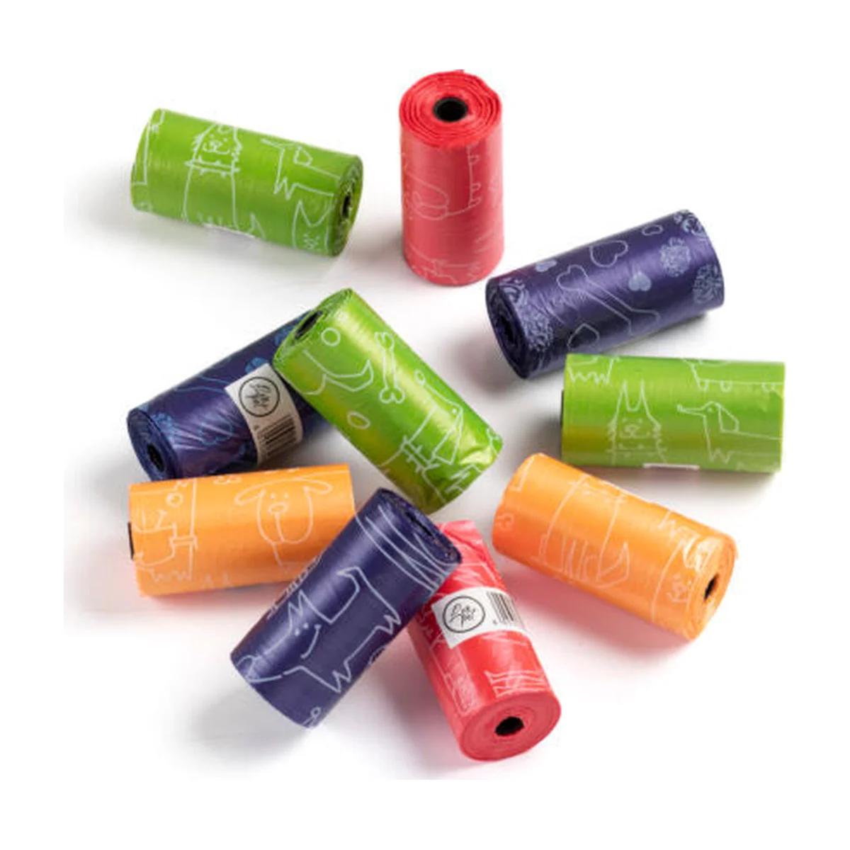 Leopet Rouleaux de sacs à crottes pour chien