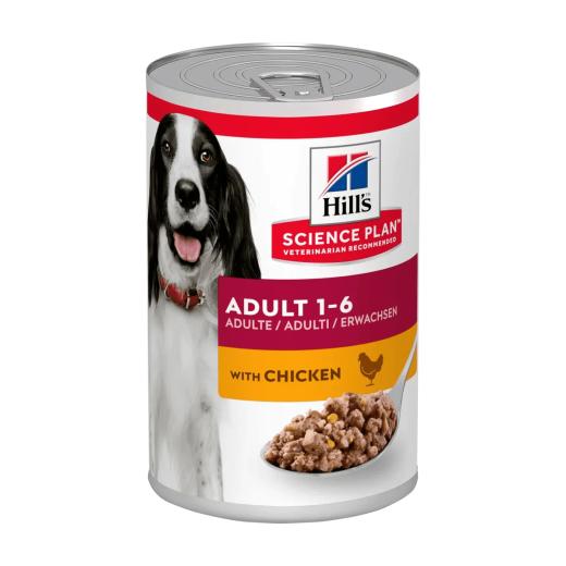 Hill's Science Plan Aliment Humide Chien Adult au Poulet 370 g, Hill's à Casablanca