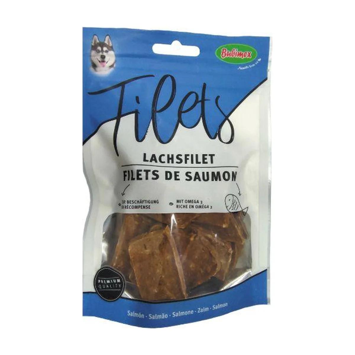 Bubimex Filets de saumon, friandises croustillantes pour chien 100 g, Bubimex à Casablanca