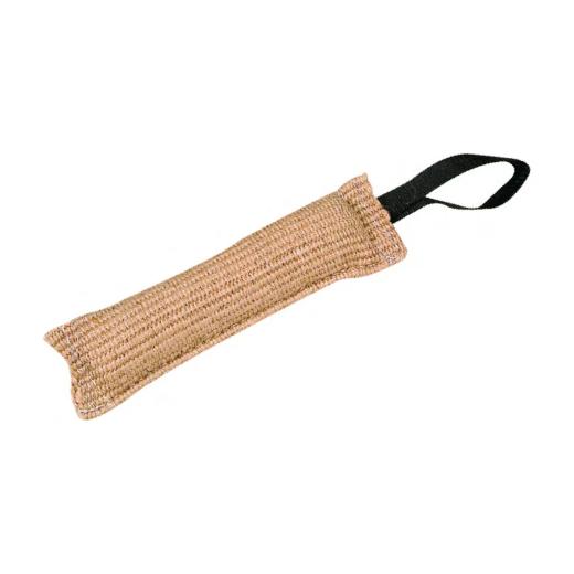 Dummy Treena en jute pour chien, brun clair, taille S
