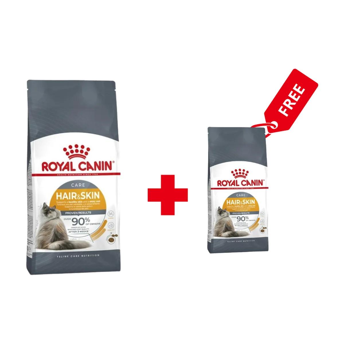 Royal Canin Hair & Skin Care croquettes pour chat adulte peau et pelage 2 kg