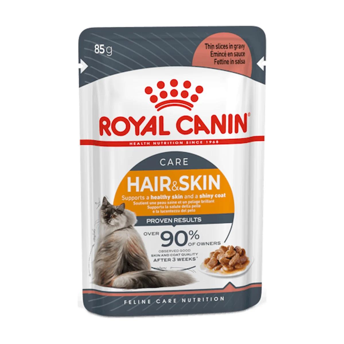 Royal Canin Hair & Skin Care pâtée en sauce pour chat 85 g