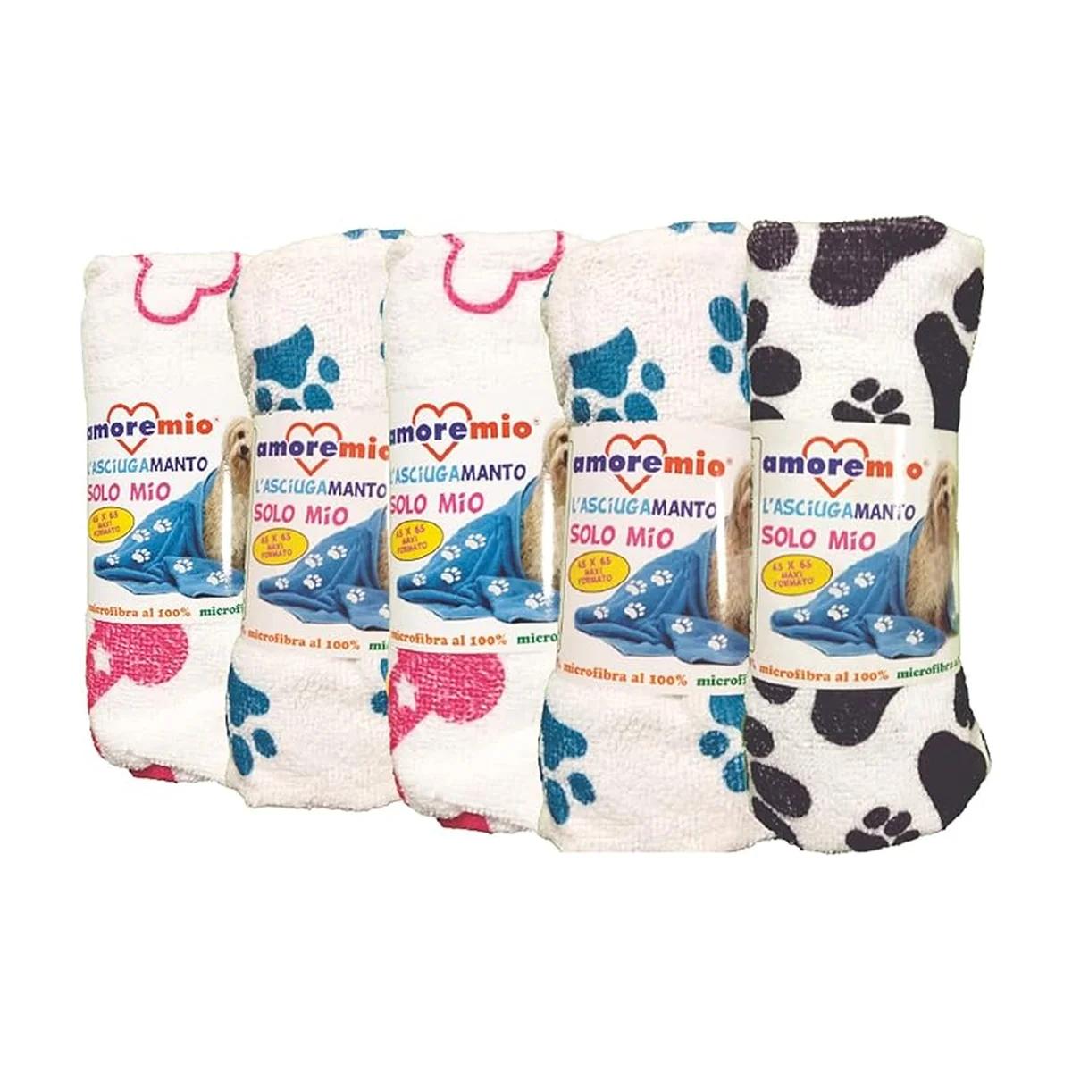 Amore Mio Serviette en microfibre pour chien et chat 45 x 65 cm, Amore Mio à Casablanca