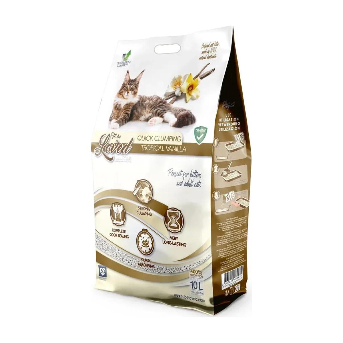 Tobeloved Litière pour chat à la vanille tropicale 10 L, Tobeloved à Casablanca