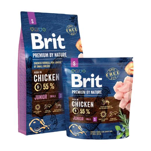 Brit Premium by Nature croquettes pour chiot junior petite race au poulet 3 kg, Brit à Casablanca